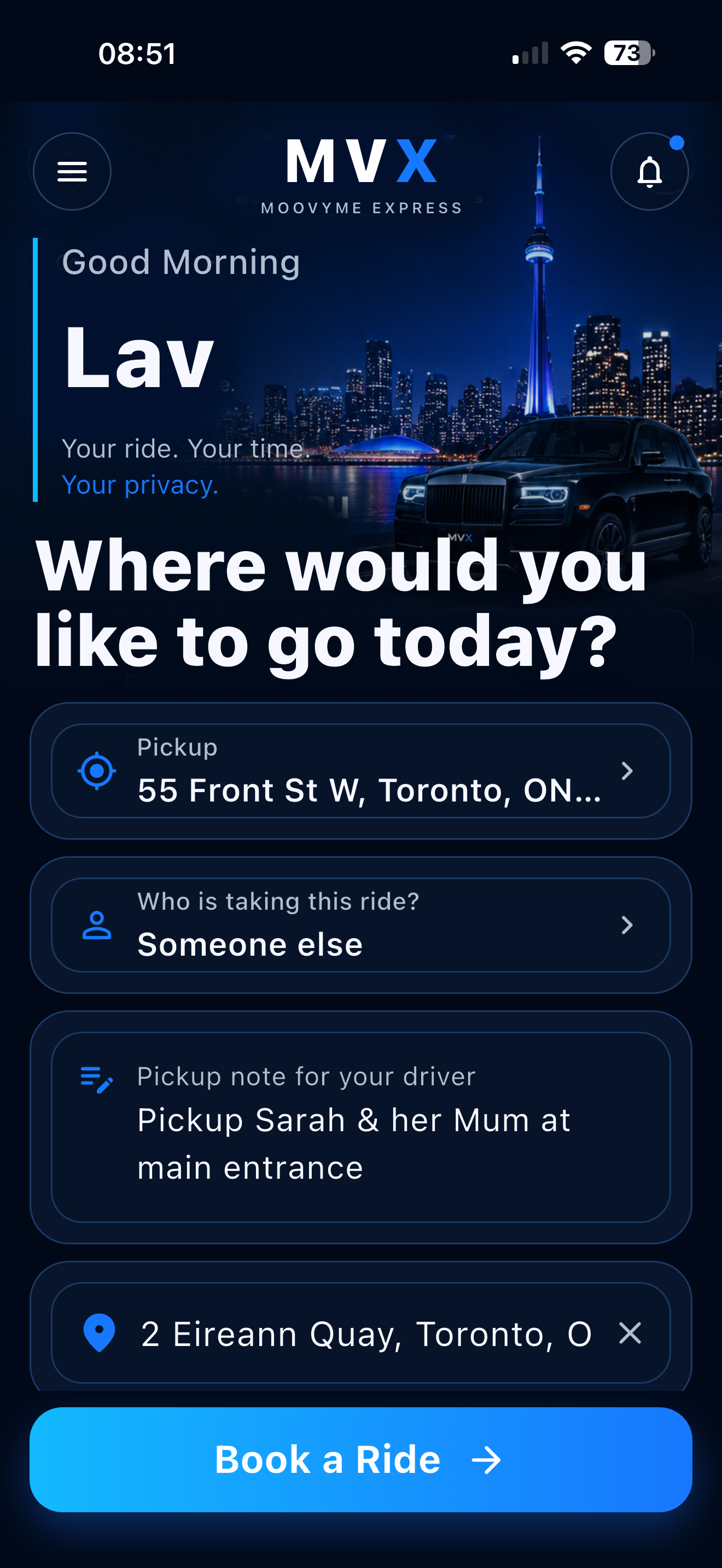 MVX Rider App
